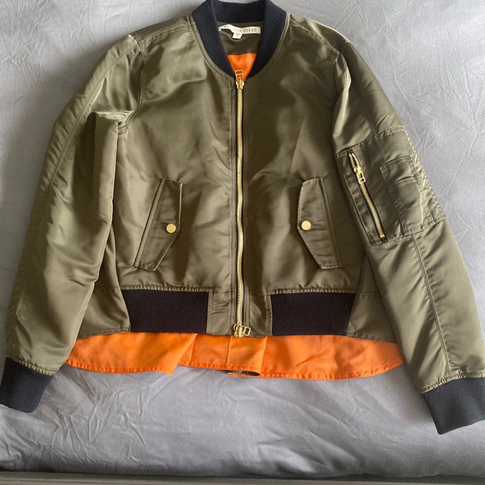 Veronica Beard Hampton Bomber Jacket - Size 6